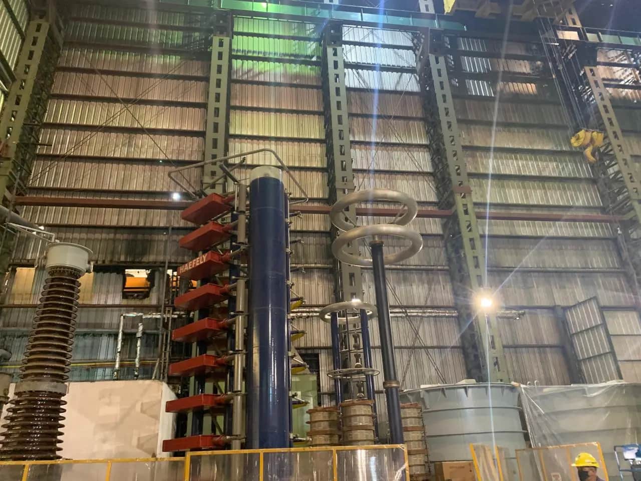 Puentes grúa Faraday — vista 2