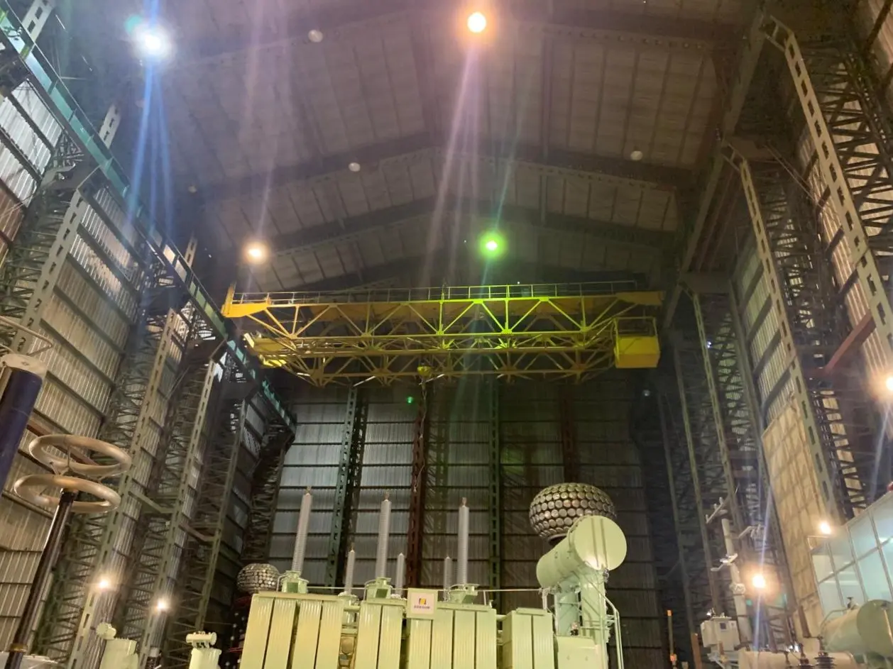Puentes grúa Faraday — vista 1