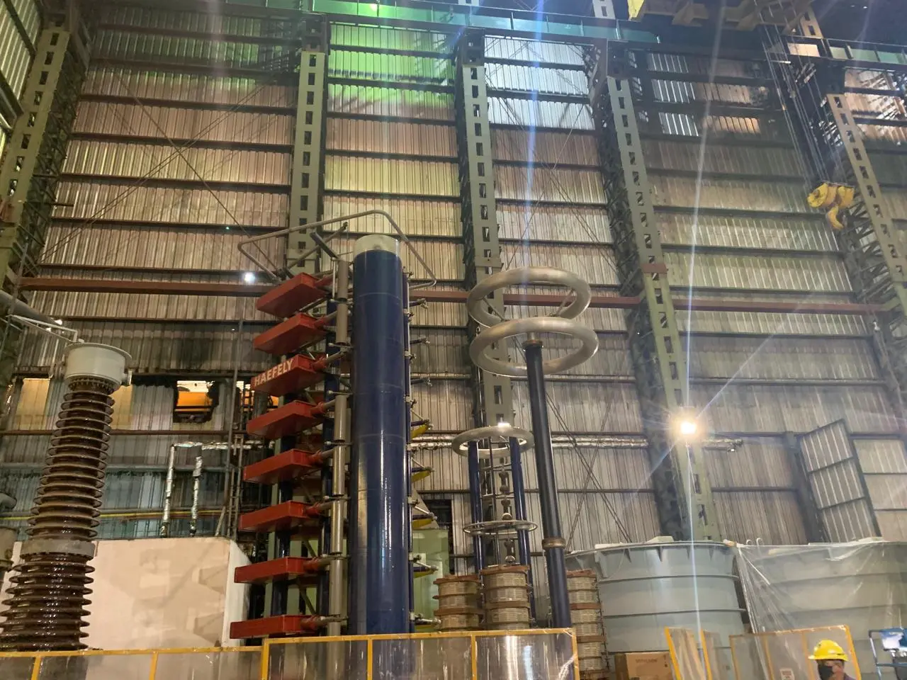 Puentes grúa Faraday — vista 2